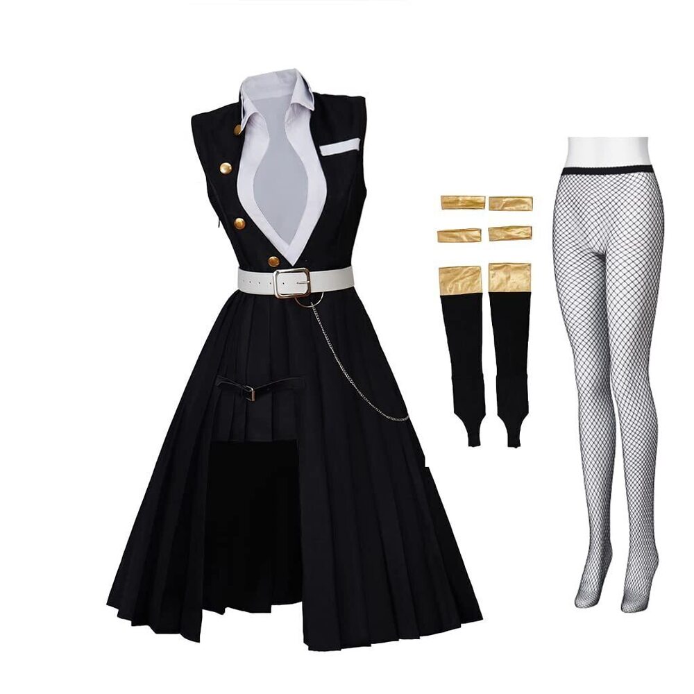 8123 Uzui Tengen Cosplay Costume Anime Sexy Kisatsutai Uniform Outfit